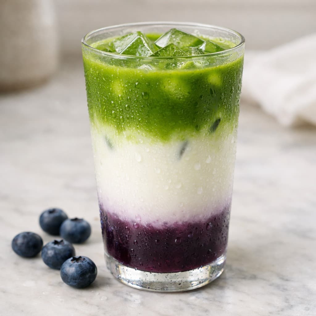 Bosbessen matcha recept