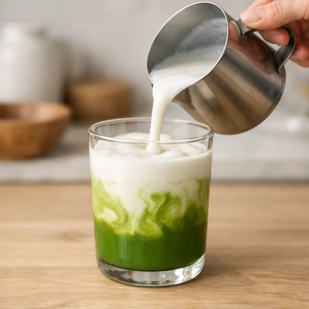 How to Make a Matcha Latte at Home (Plus a Pink Matcha Twist)