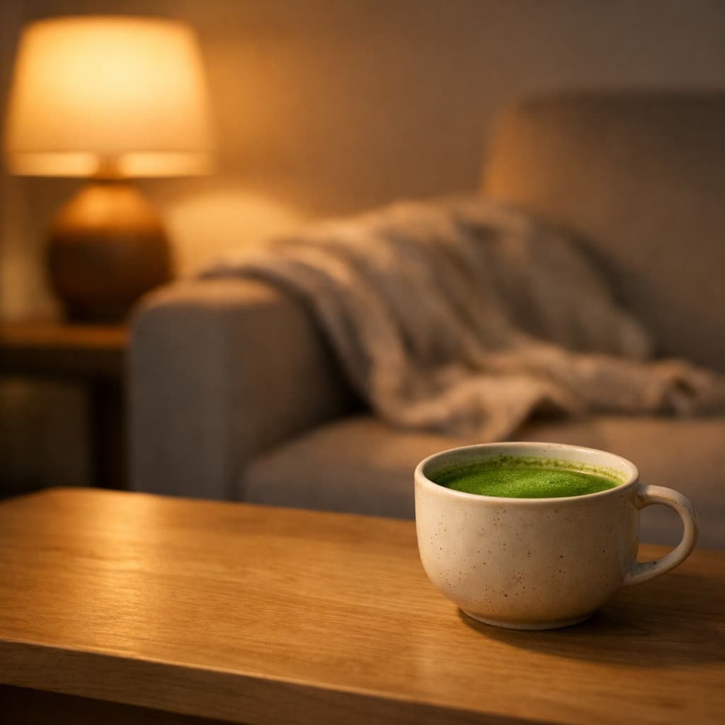 Kun je 's avonds matcha drinken?