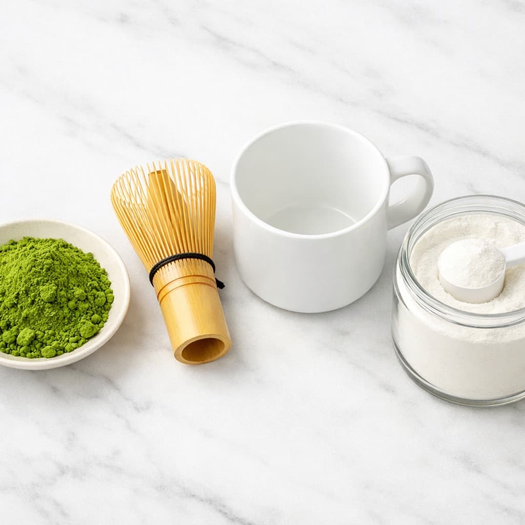Kollagen-Matcha: Vorteile und Rezept