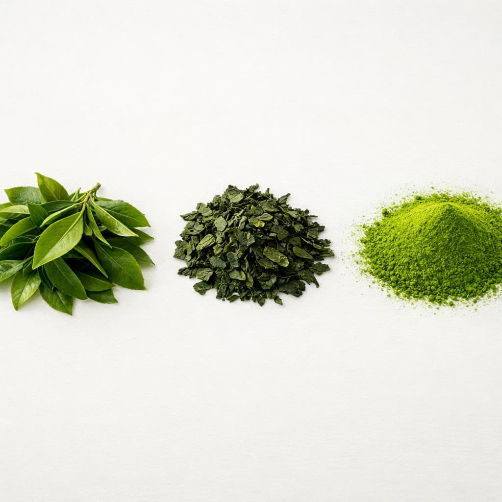 Waar is matcha van gemaakt?