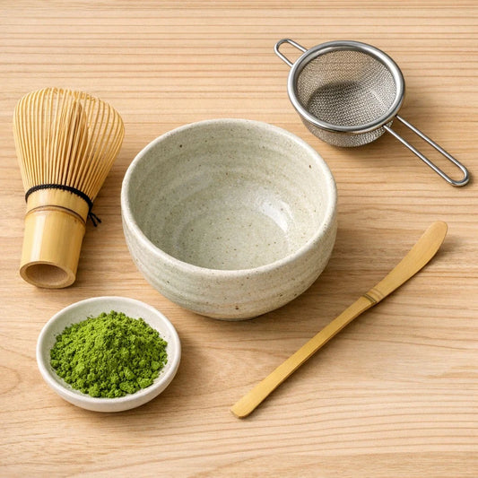 Matcha Tools: Whisk, Bowl, and Scoop