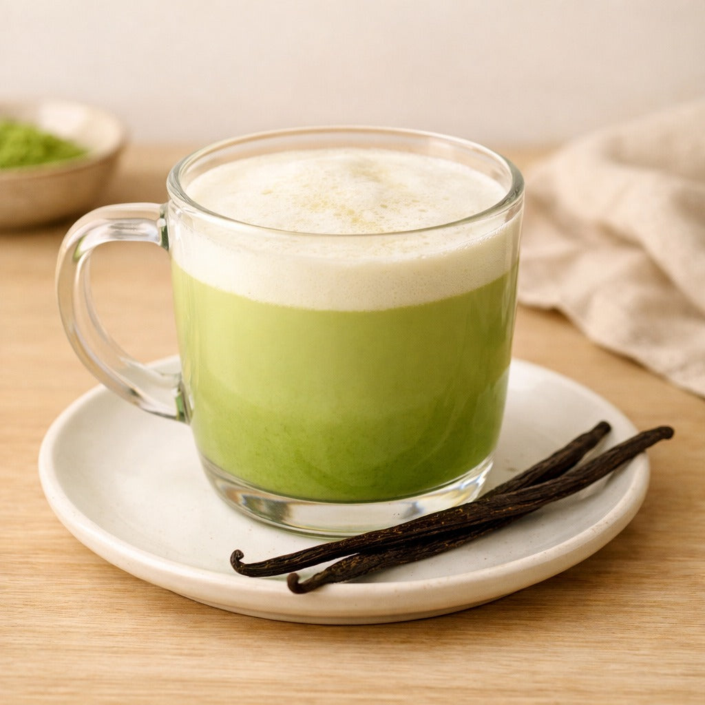 Vanilla Matcha Latte Recipe